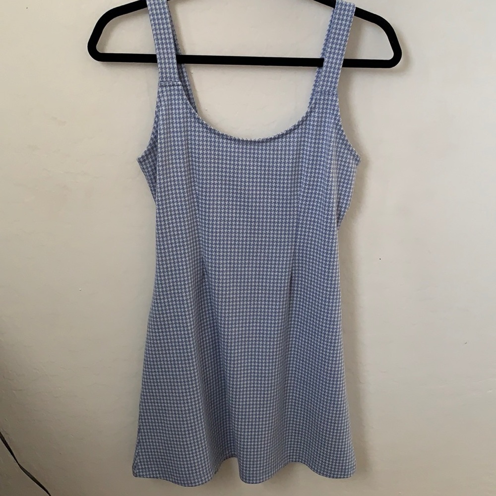 Forever 21 blue and white dress